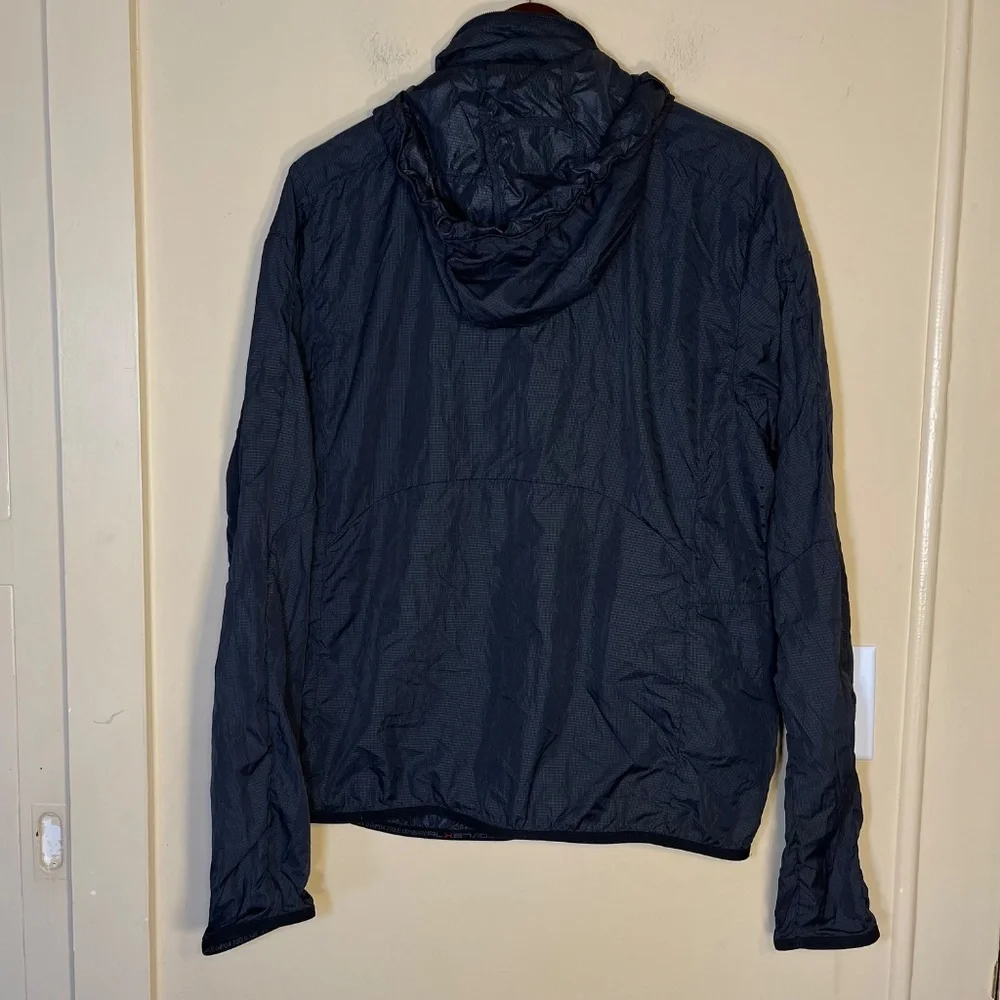 Black Lightweight Hooded Jacket